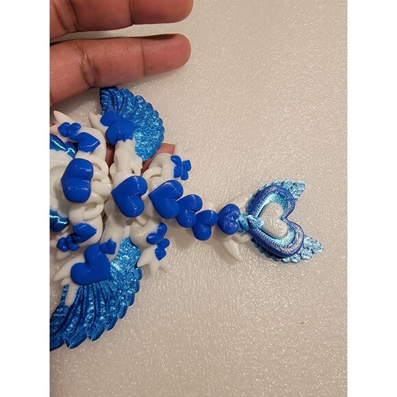 Tiny heart dragon 3d printed multicolor - Picture 3 of 6